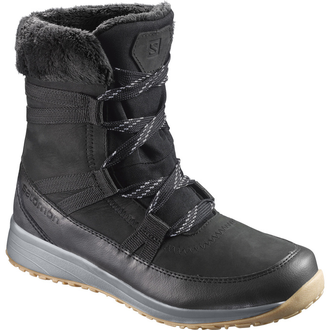 Botas De Invierno Salomon Hombre Negras - Salomon Argentina HEIKA LTR CS WP ,028163-MAE